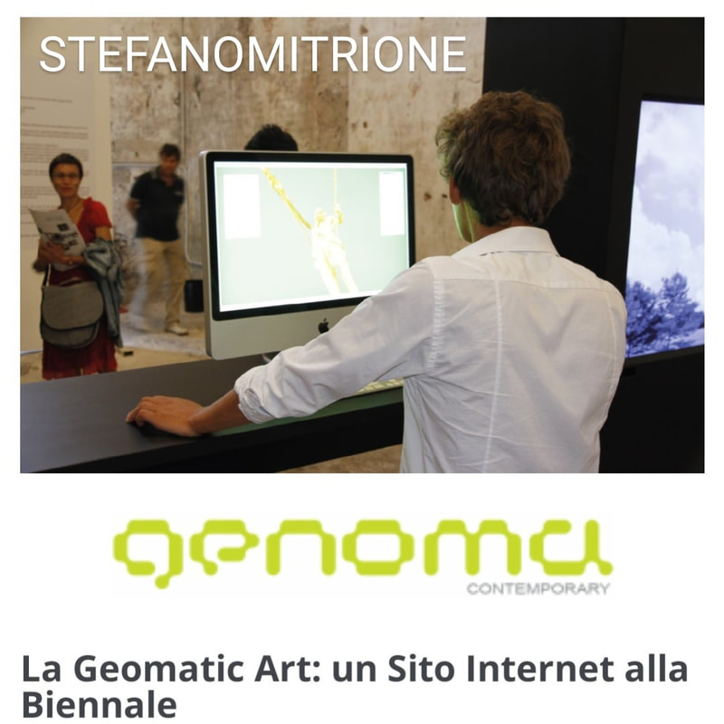 "Stefano Mitrione", "Biennale di Venezia" Genoma Contemporary